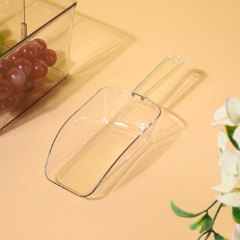 Lingură de bucătărie din plastic – multifuncțională pentru gheață, popcorn, făină și orez