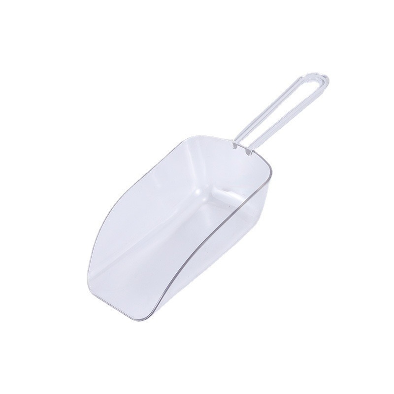 Lingură de bucătărie din plastic – multifuncțională pentru gheață, popcorn, făină și orez