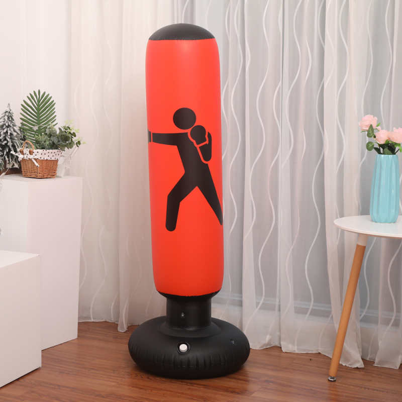 Unaprijeđena napuhivana boxerska kolona za fitness, vertikalna – za odrasle i djecu od 7 godina