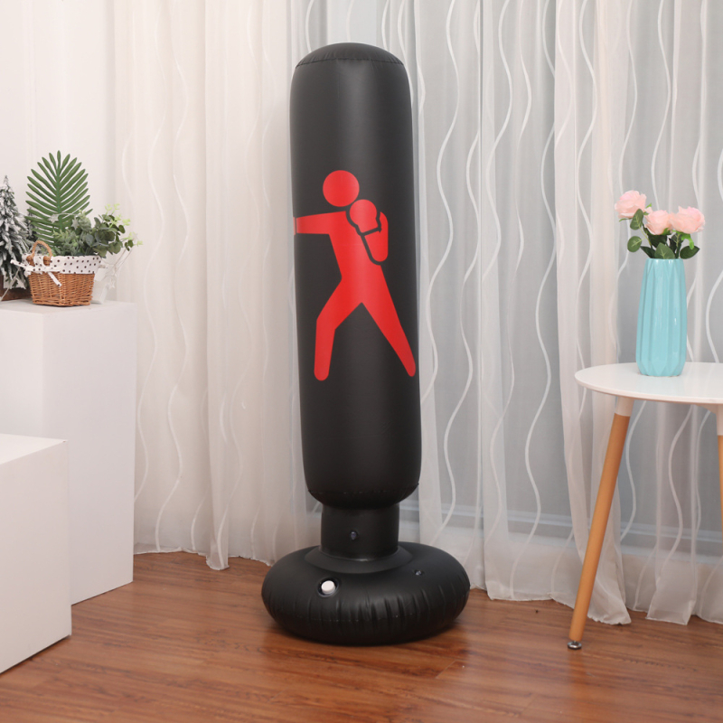 Unaprijeđena napuhivana boxerska kolona za fitness, vertikalna – za odrasle i djecu od 7 godina