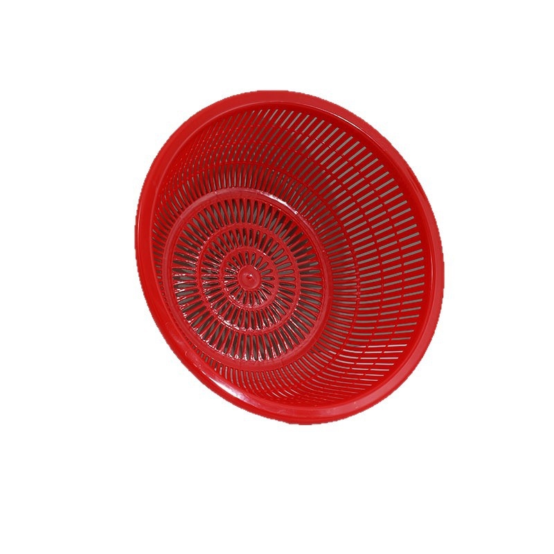 Bazină de spălat legume de 30 cm cu sită de scurgere, coș din plastic pentru spălat fructe și legume