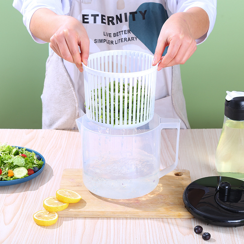 Dehidrator personalizat pentru legume, uscător de salată pentru uz casnic, filtru de apă multifuncțional, presă pentru apă, coș de scurgere