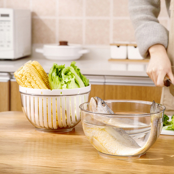 Dehidrator pentru legume și salate, coș de drenaj manual