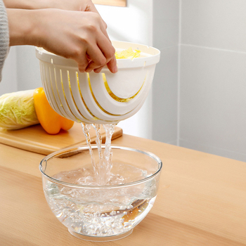 Dehidrator pentru legume și salate, coș de drenaj manual