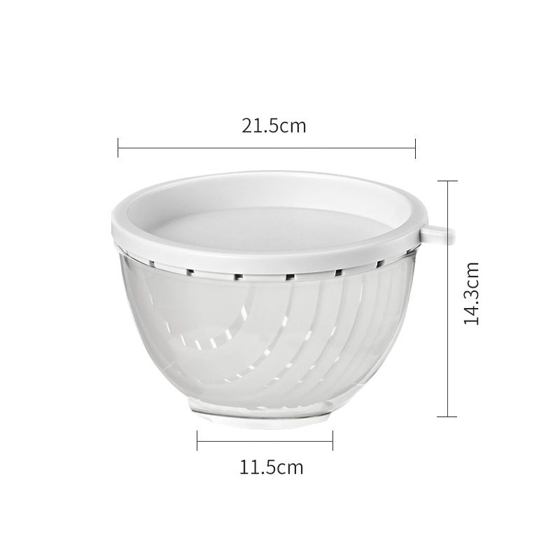 Dehidrator pentru legume și salate, coș de drenaj manual