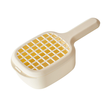 Coș de spălat fructe și legume cu mâner, stil japonez, mini dimensiune, coș de scurgere și filtrare a apei