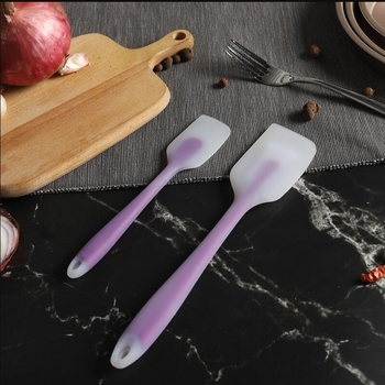 Set din silicon pentru prăjituri și cremă, linguriță de amestec pentru slime, tijă de amestecare