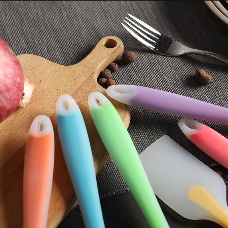 Set din silicon pentru prăjituri și cremă, linguriță de amestec pentru slime, tijă de amestecare