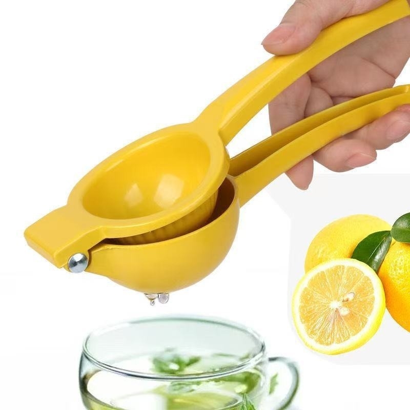 Storcător manual pentru fructe, clips pentru lămâie, mini storcător din aliaj de zinc pentru portocale