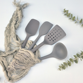 Set de ustensile de copt din silicon, 5 sau 6 piese, spatule, racletă din silicon, perie pentru ulei, tel de ouă, rezistent la temperaturi înalte