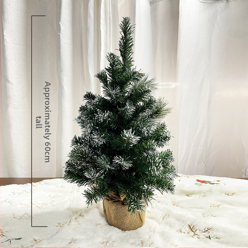 Miniatúrny umelý vianočný stromček na stolné použitie doma, 30–60 cm