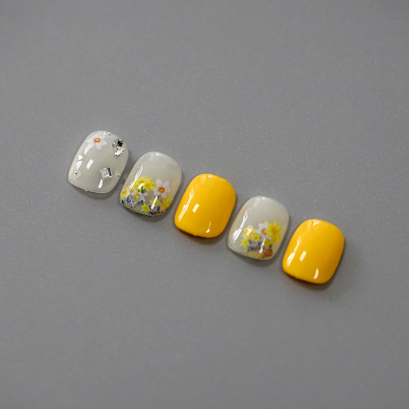 Tensor Iron japanskog stila naljepnica za nokte, matni tanki reljef TS-2825 Love Like Narcissus