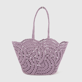 2026 nova stil pletene torbe sa spiralnim prorezom, ručno tkana ženska tote torba, torba za ruku i preko ramena crochet