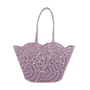 2026 nova stil pletene torbe sa spiralnim prorezom, ručno tkana ženska tote torba, torba za ruku i preko ramena crochet