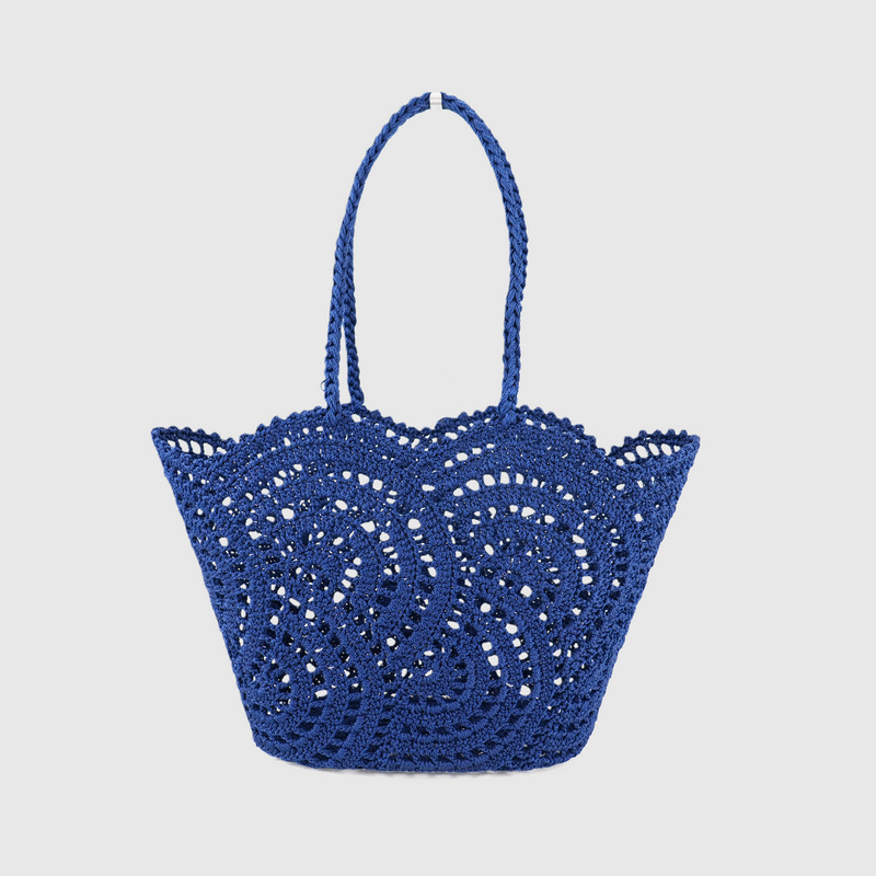 2026 nova stil pletene torbe sa spiralnim prorezom, ručno tkana ženska tote torba, torba za ruku i preko ramena crochet