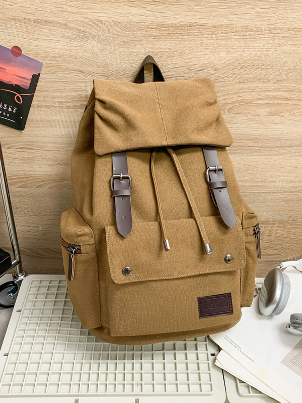 Otpornost gradski ruksak od platna sa preklopom, 2026 model, 20-35 L, za 13-inčni prijenosnik, unisex