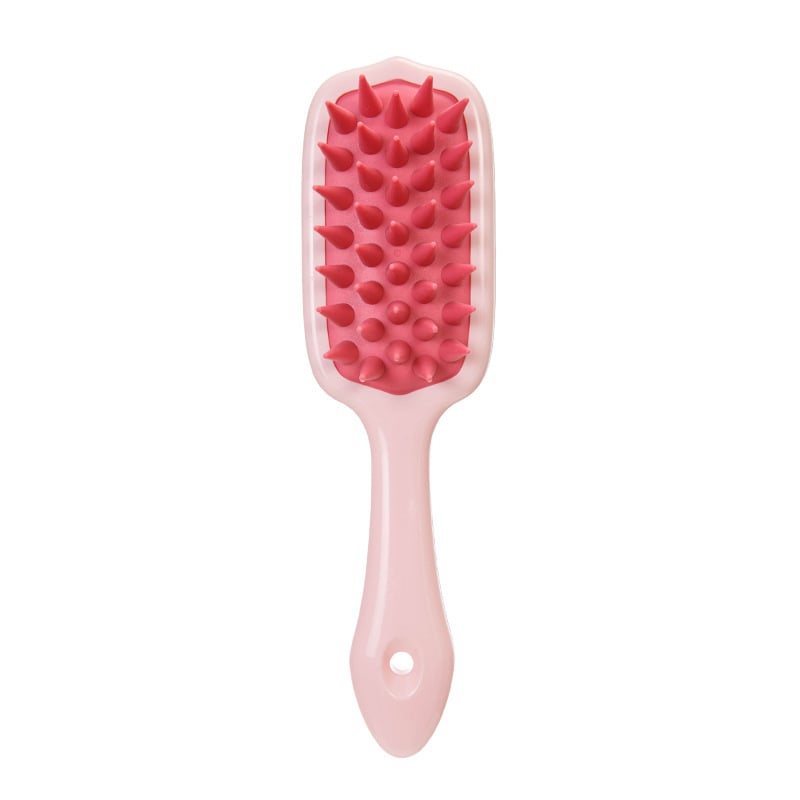 Perie de șampon din silicon cu mâner lung, pieptene pentru masajul scalpului, instrument de terapie a părului, moale și confortabil.