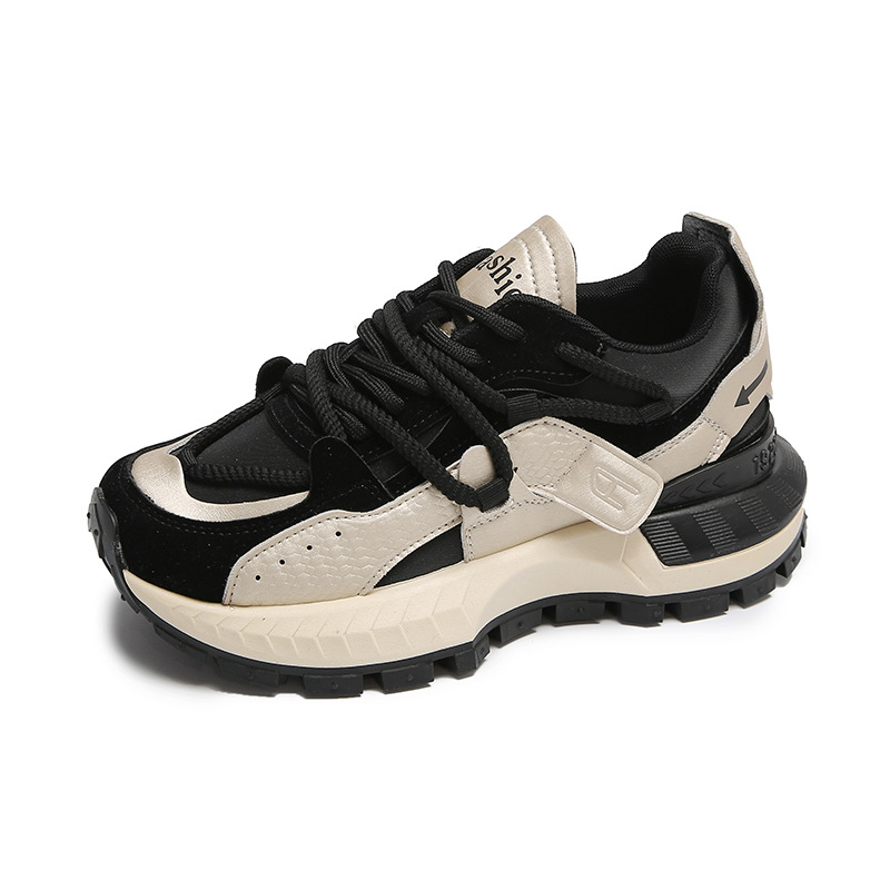 Ženske tenisice s debelim potplatom, jesen 2024, udobne sportske tenisice, povećanje visine, stil dad shoes