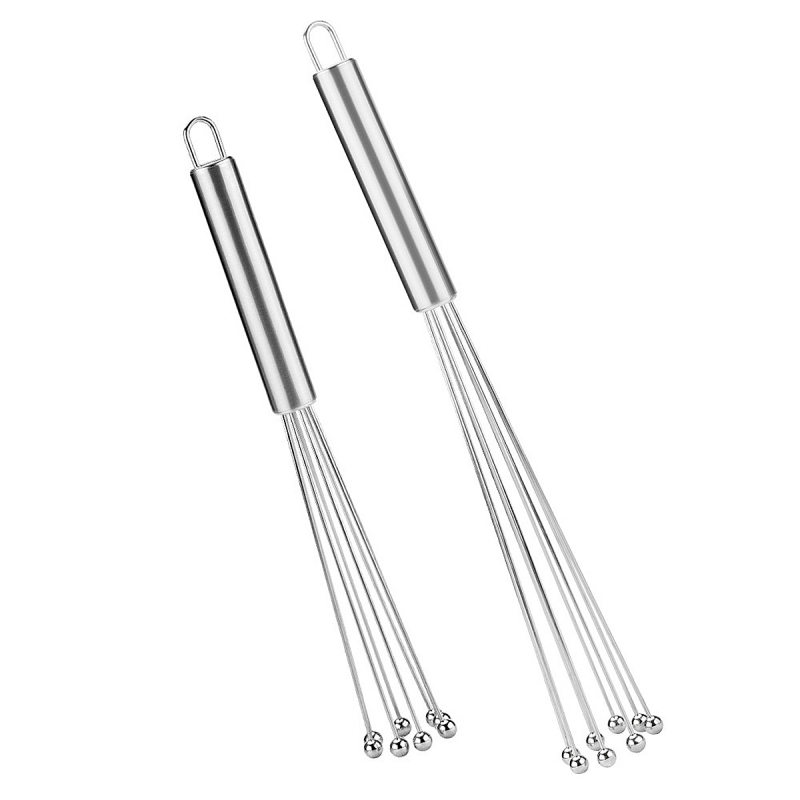 Tel de ouă manual din oțel inoxidabil – instrument de bucătărie, pentru coacere, amestecarea ouălor și a cremei