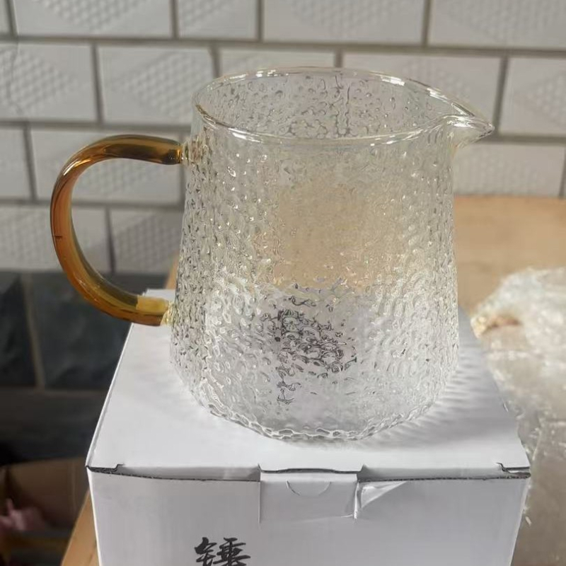Ceainic din sticlă borosilicată cu filtru, pentru plită electrică ceramică, sticlă rezistentă la căldură, pentru ceai Pu'er