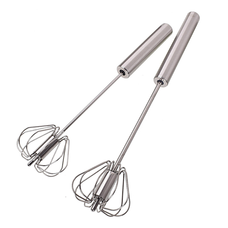 Jiaju Tel rotativ manual pentru ouă, 10–12 inch, pentru creme și sosuri