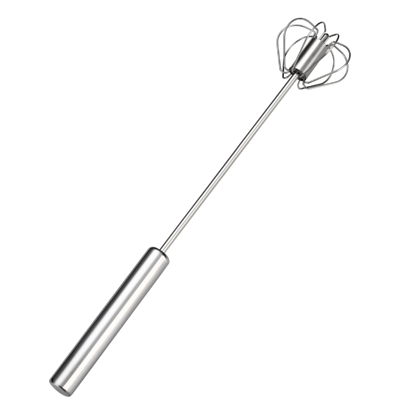 Mixator manual pentru frișcă și albușuri de ou, din oțel inoxidabil