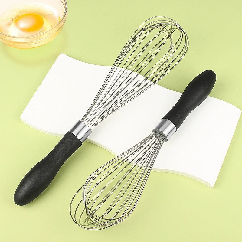 Bătător manual pentru ouă cu mâner din plastic