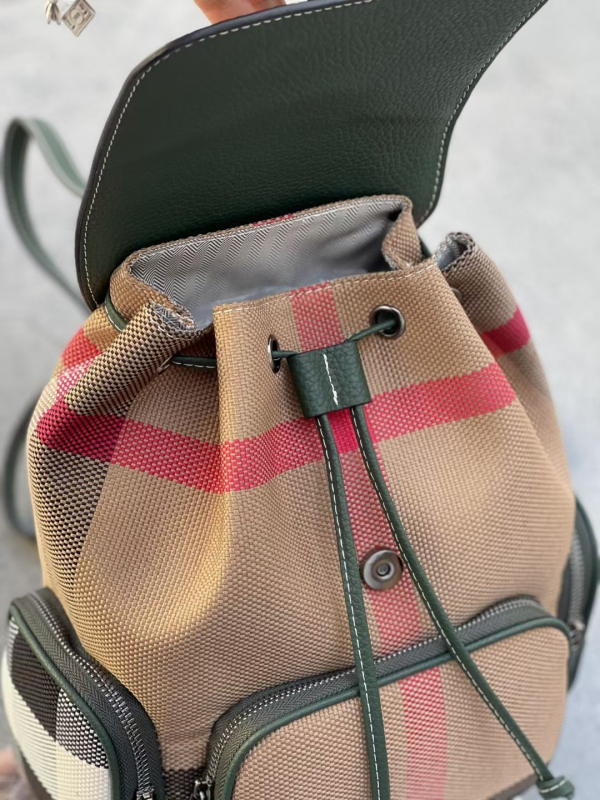 Platneni ruksak s geometrijskim uzorkom, gradski stil, kapacitet 20-35 L