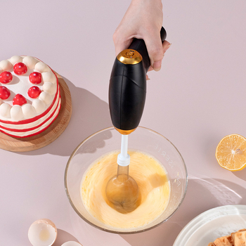 Mixer electric de ouă portabil, fără fir, pentru uz casnic, compact, cu 3 viteze