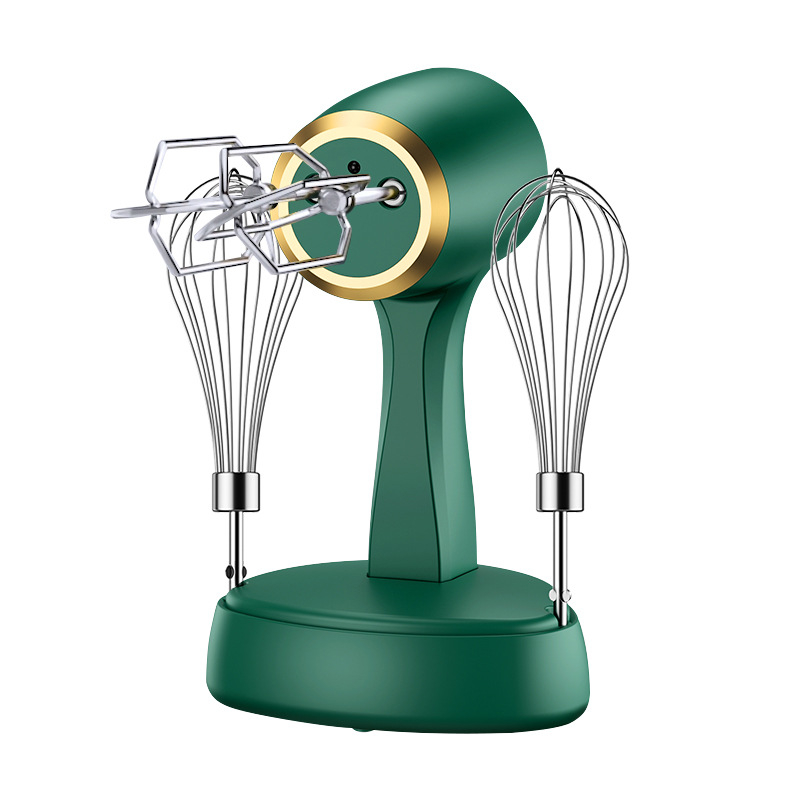 Mixer electric de mână pentru coacere acasă, amestecarea ouălor și a cremei, trei trepte de viteză, stil nordic
