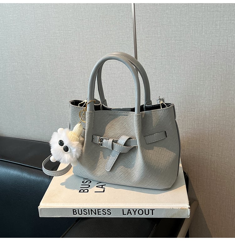 Geantă în stil coreean cu aripi, versatilă, tip bucket pentru uz zilnic, umăr sau crossbody