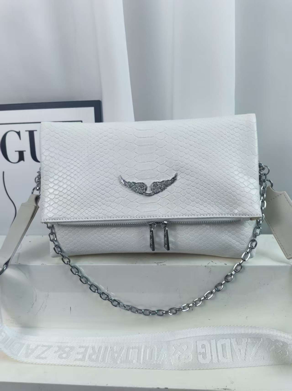 Nova stil lančana torbica za žene s dizajnom krila, svestrana mini kvadratna torbica