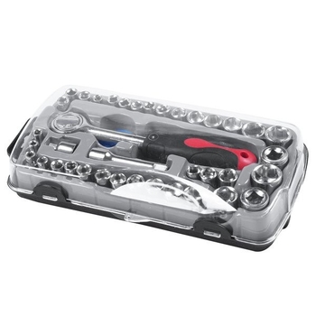 Set de 40 piese, capete hexagonale din oțel cu conținut de carbon, pentru reparații auto și uz casnic Morning ran
