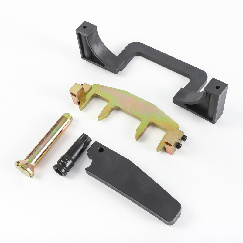 Mercedes-Benz M271 instrument de sincronizare – set susținere lanț cu conector T100, oțel carbon, unealtă pentru reparații auto