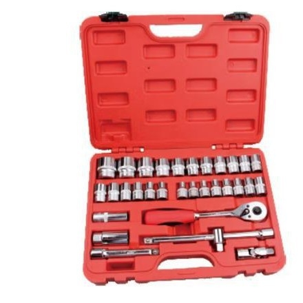 Set de 32 chei cu capete pentru șuruburi și 1/2 inch, pentru reparații auto și mecanice