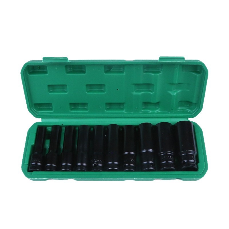 Cheie electrică cu cap hexagonal extins, ciocan cu impact pneumatic, set de scule pentru reparații auto și aeronave