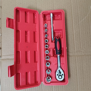 Set de 11 piese unelte pentru uz casnic: chei cu socluri pentru reparații auto