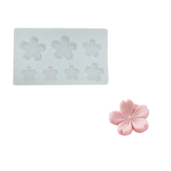 Formă din silicon pentru tort cu floare de trandafir, decor din fondant și ciocolată