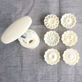 Set forme Mooncake 3D - Presare manuală, DIY pentru Festivalul Mid-Autumn