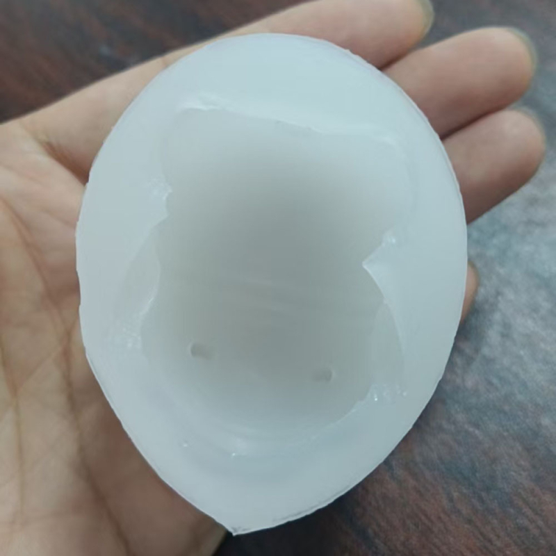 Formă din silicon pentru prăjitură cu hipopotam – calitate alimentară, formă de animal Moo Deng