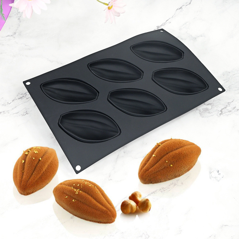 Formă din silicon cu 6 cavități pentru mousse de cacao și ciocolată