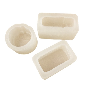 Formă din silicon pentru coacere: baton cu căpșună și lapte, biscuit cu cremă de căpșuni și mousse