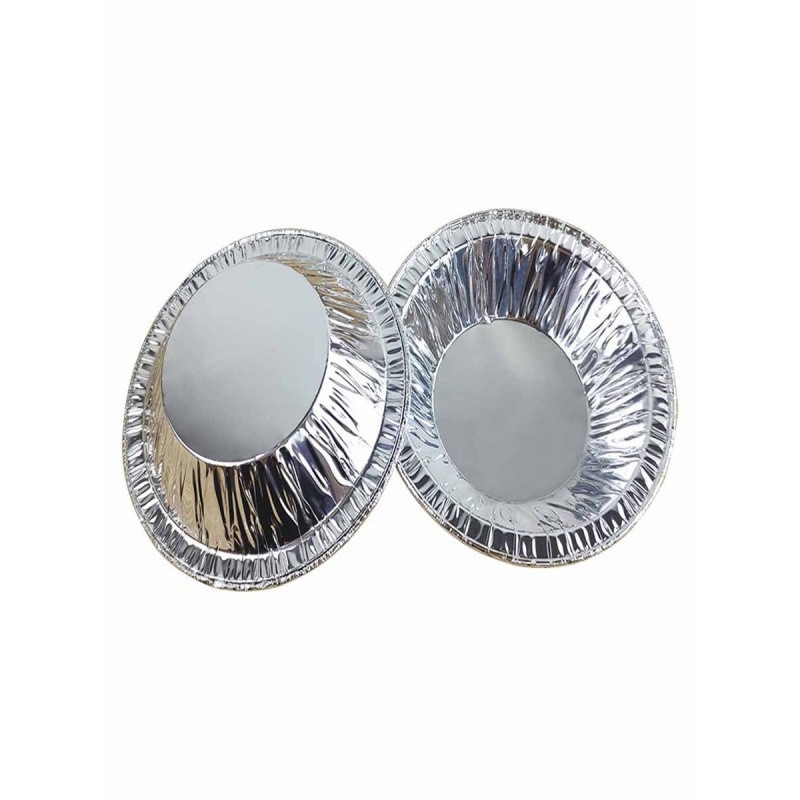 Forme de tartă cu ou de unică folosință, cu cupe din folie de aluminiu, forme de copt din aluminiu, dimensiune mică