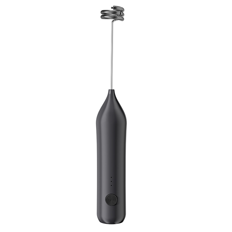 Spumător electric pentru lapte, portabil, din oțel inoxidabil, amestecator pentru cafea, model 007, 3 viteze