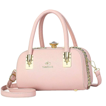 Emperor Rhinoceros Ženska torba Boston s dijamantnim ukrasom, PU koža, na rame ili crossbody