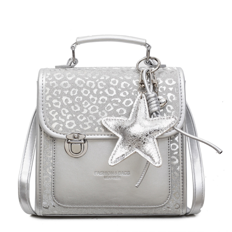 Ženska crossbody torba, 2025 korejski stil, inspirirana sveučilištem, minimalistička, s dvije pretince