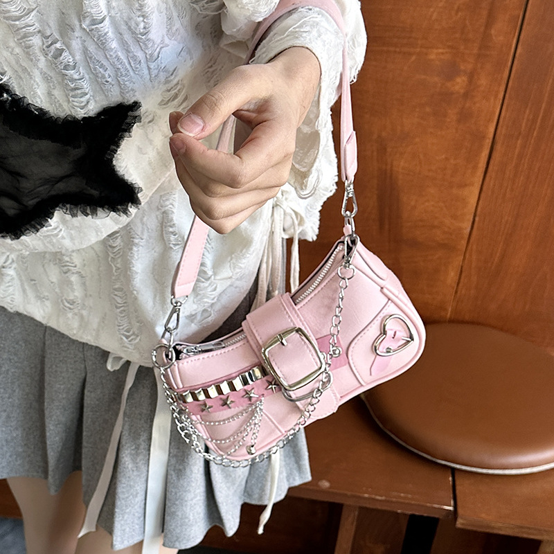 Niš dizajn američki ženski torbica ispod pazuha, 2025 novi model sa zvjezdanim ukrasima, ručno/rameno/ crossbody nošenje