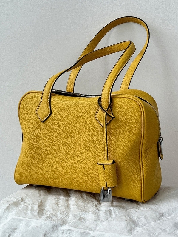 Ženska tote torba od prave kože, velika zapremina, Boston stil