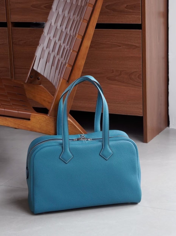 Ženska tote torba od prave kože, velika zapremina, Boston stil