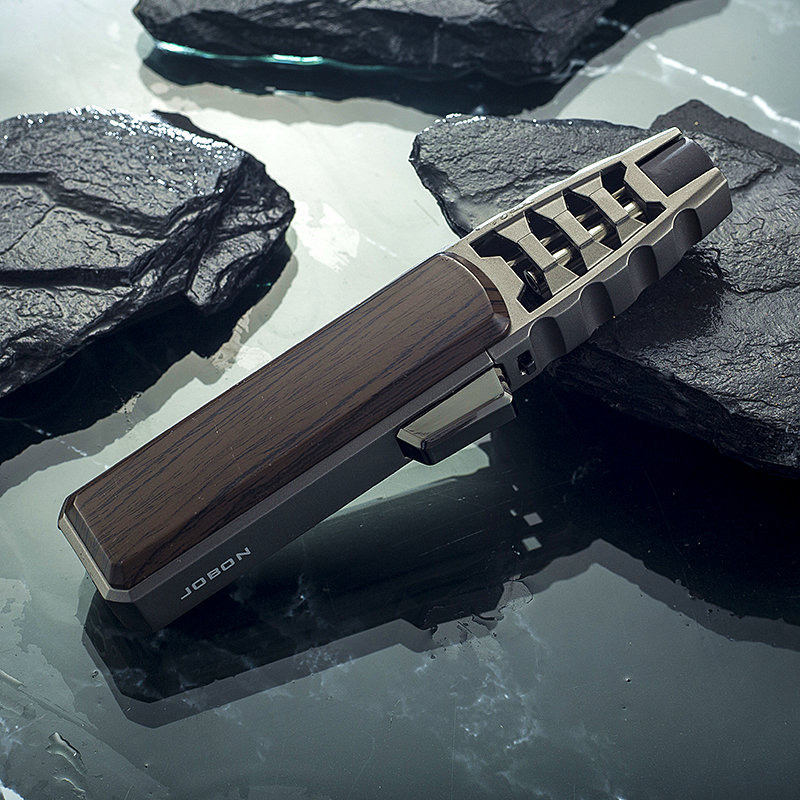 ZB588 Brichetă metalică cu flacără anti-vânt pentru bucătărie, țigări și grătar în aer liber